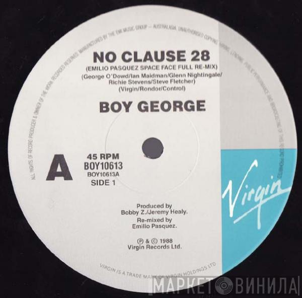  Boy George  - No Clause 28 (Emilio Pasquez Space Face Mix)