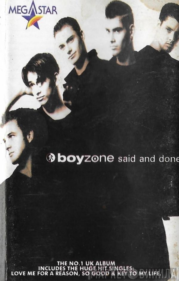  Boyzone  - Said And Done