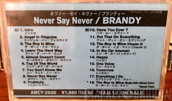  Brandy   - Never Say Never