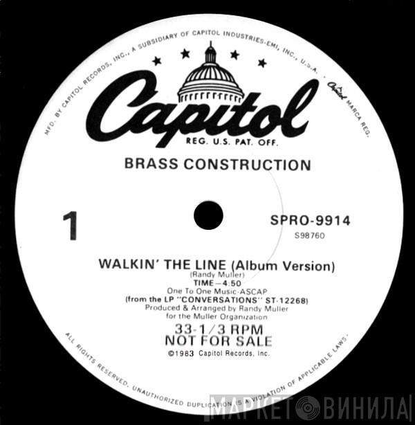  Brass Construction  - Walkin' The Line