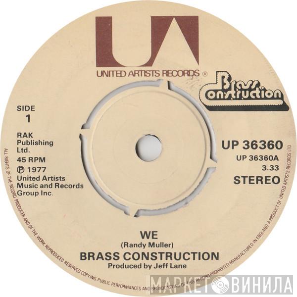 Brass Construction - We