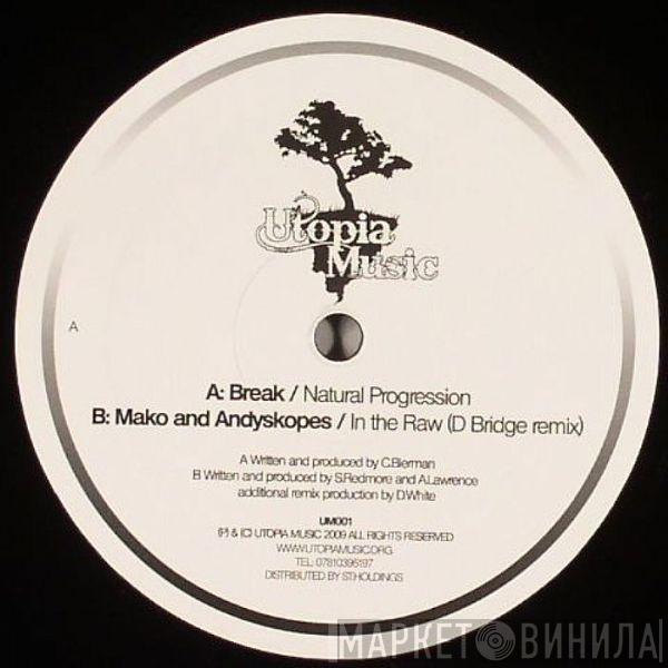Break, Mako , Andy Skopes - Natural Progression / In The Raw (D Bridge Remix)