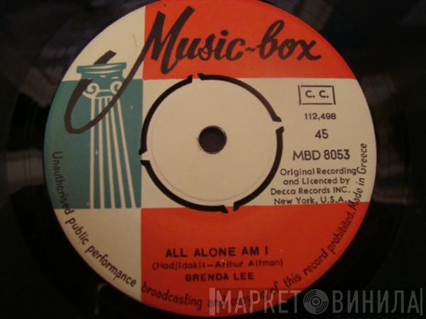  Brenda Lee  - All Alone Am I / Save All Your Lovin' For Me