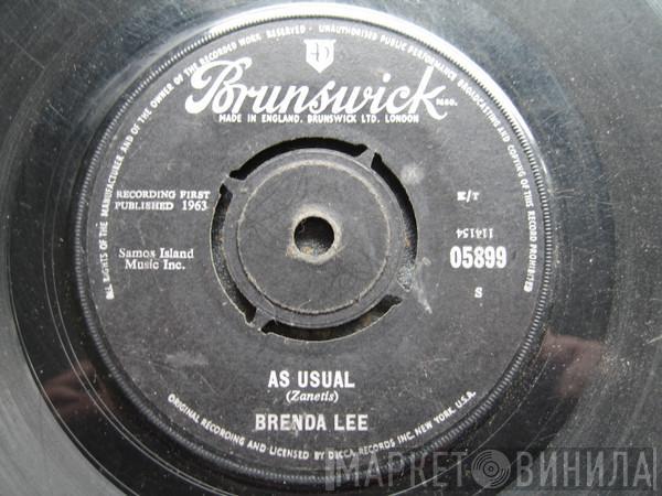 Brenda Lee - As Usual / Lonely Lonely Lonely Me