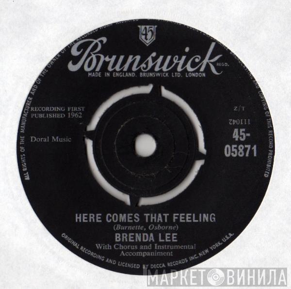 Brenda Lee - Here Comes That Feeling