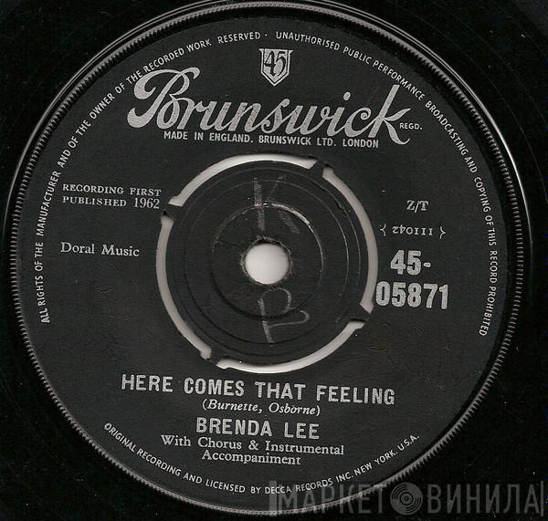 Brenda Lee - Here Comes That Feeling