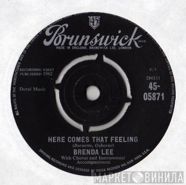 Brenda Lee - Here Comes That Feeling