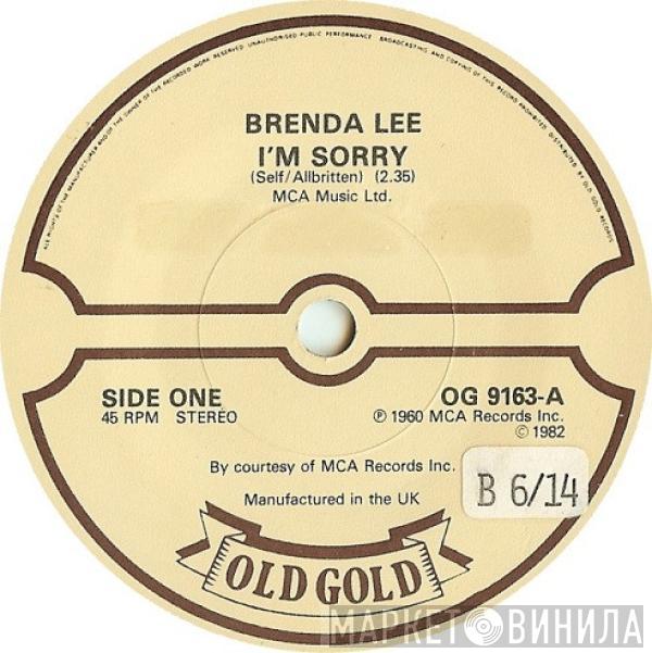 Brenda Lee - I'm Sorry