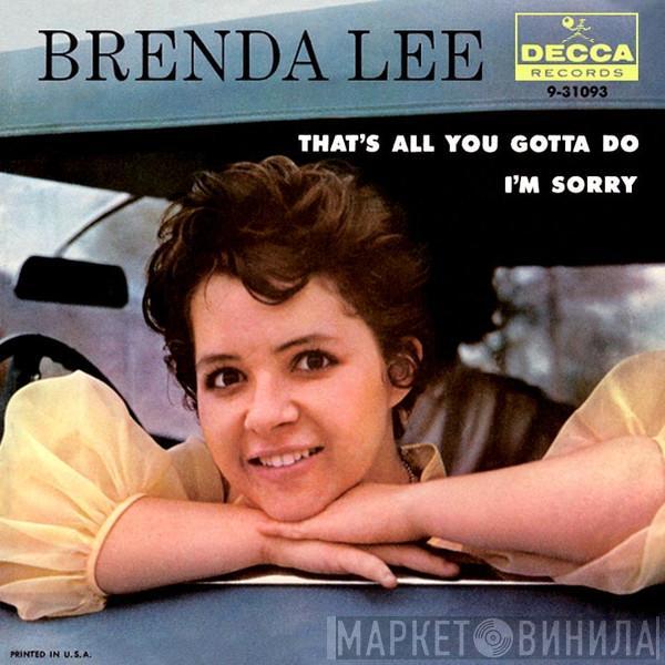  Brenda Lee  - I'm Sorry