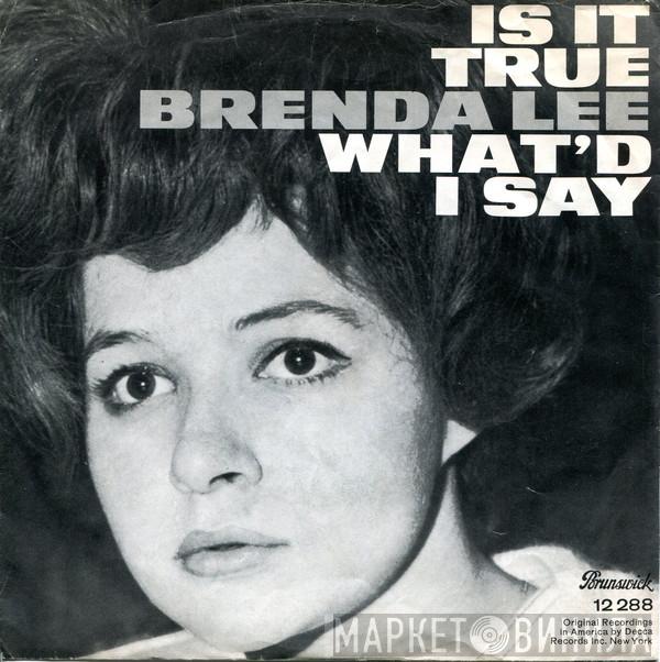Brenda Lee - Is It True / What'd I Say