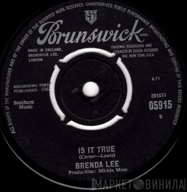 Brenda Lee - Is It True
