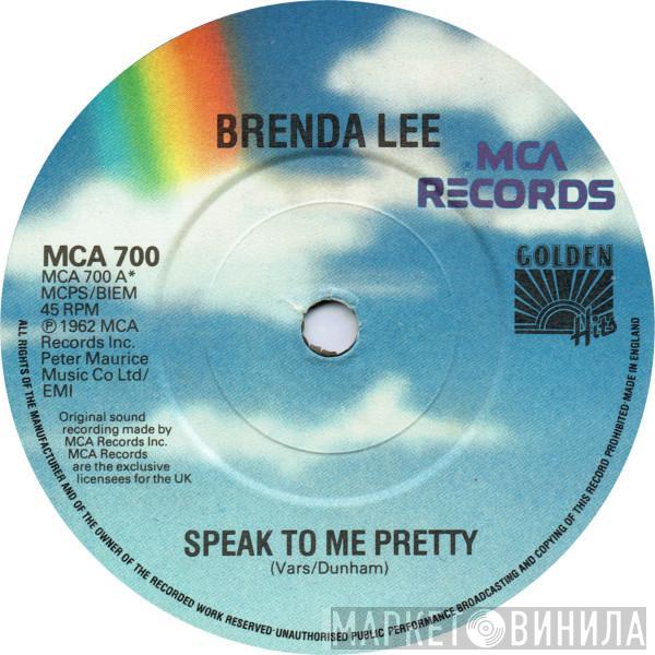 Brenda Lee - Speak To Me Pretty / Here Comes That Feeling