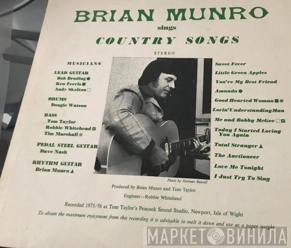 Brian Munro - Brian Munro Sings Country Songs