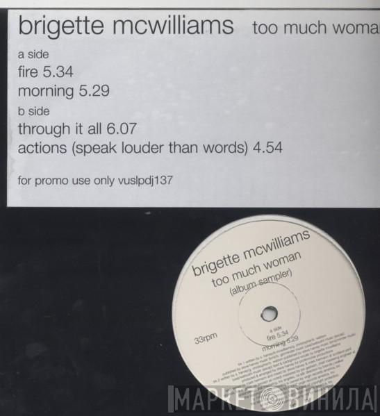 Brigette McWilliams - Too Much Woman - Album Sampler