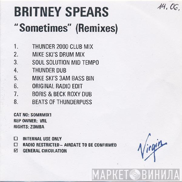  Britney Spears  - Sometimes (Remixes)