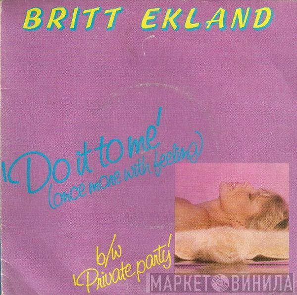 Britt Ekland - Do It To Me (Once More With Feeling)