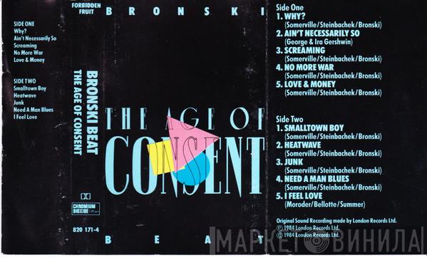  Bronski Beat  - The Age of Consent