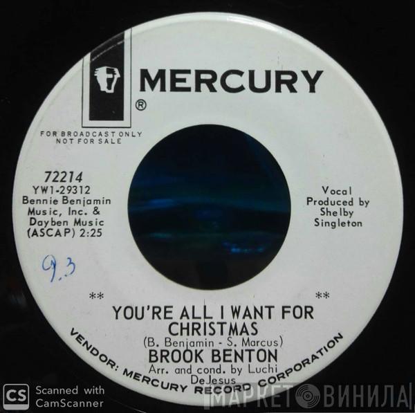  Brook Benton  - You're All I Want For Christmas / This Time Of The Year