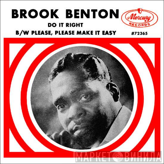  Brook Benton  - Do It Right