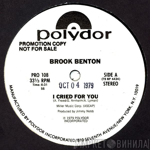 Brook Benton - I Cried For You