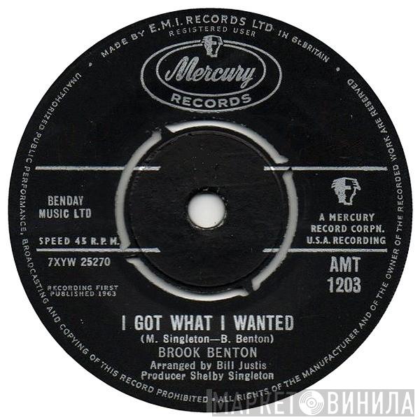 Brook Benton - I Got What I Wanted