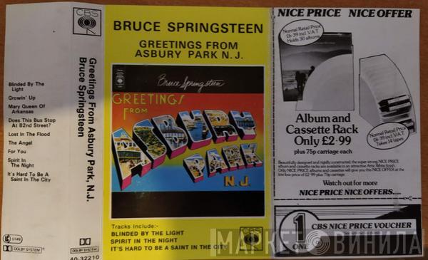  Bruce Springsteen  - Greetings From Asbury Park N.J.