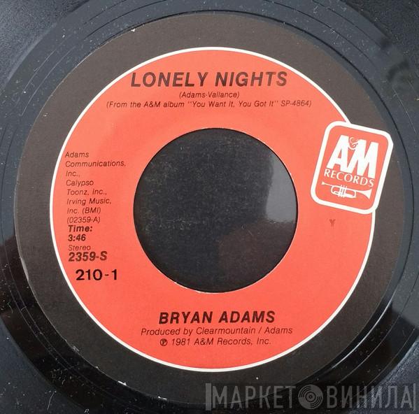 Bryan Adams - Lonely Nights