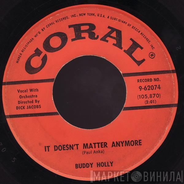  Buddy Holly  - It Doesn't Matter Anymore / Raining In My Heart
