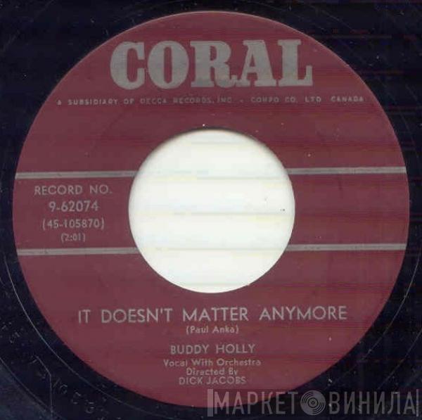  Buddy Holly  - It Doesn't Matter Anymore / Raining In My Heart