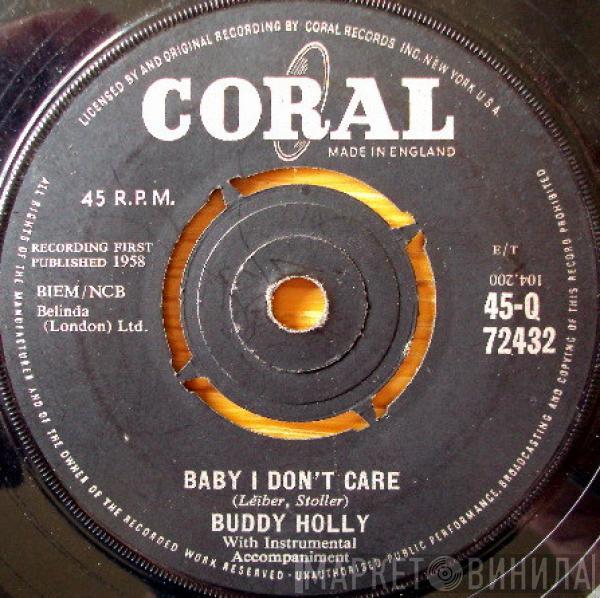 Buddy Holly - Baby I Don't Care