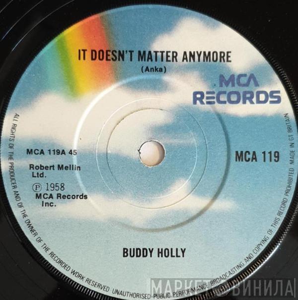 Buddy Holly - It Doesn't Matter Anymore / True Love Ways / Brown Eyed Handsome Man