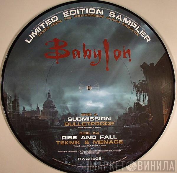 Bulletproof, Teknik, Menace  - Babylon (Limited Edition Sampler)