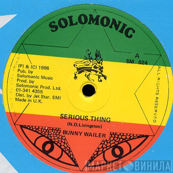 Bunny Wailer - Serious Thing/Food