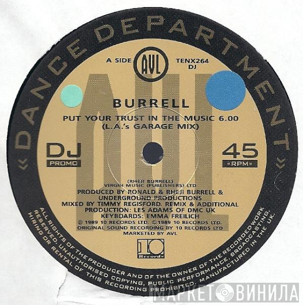 Burrell - Put Your Trust In The Music