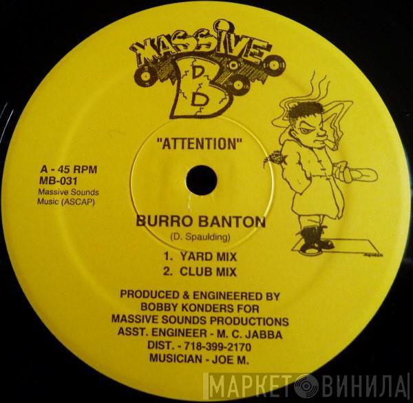 Burro Banton, Professor Grizzly - Attention / Informer Mus Die