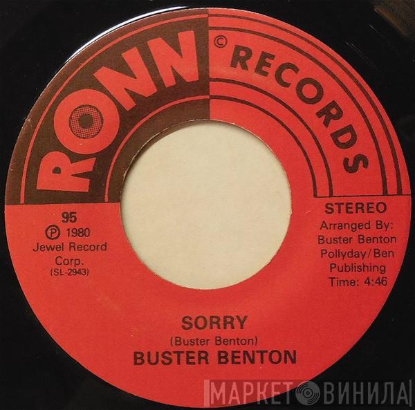 Buster Benton - Sorry