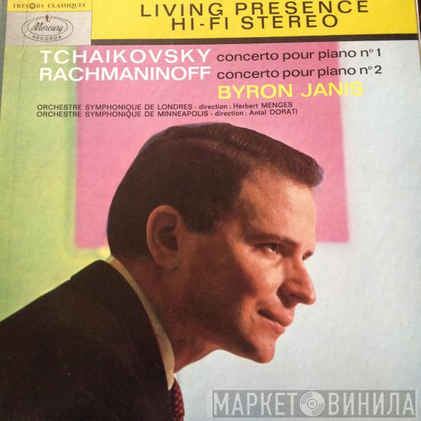  Byron Janis  - Tchaikovsky - Concerto pour piano n°1 / Rachmaninoff - Concerto pour piano n°2
