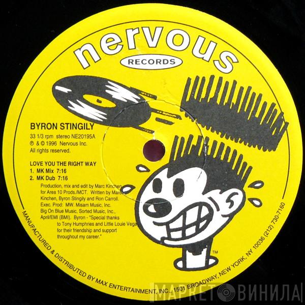 Byron Stingily - Love You The Right Way