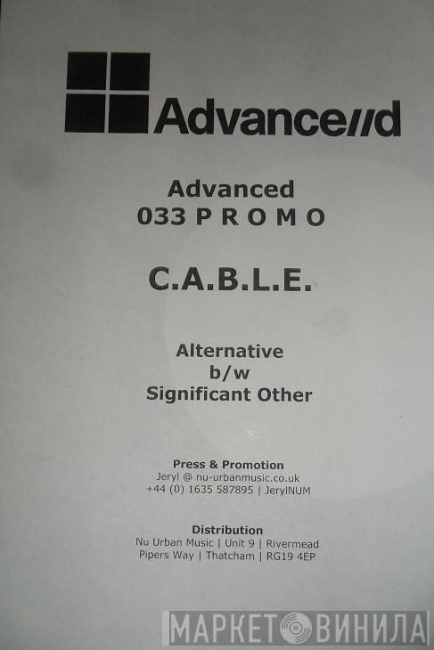 C.A.B.L.E. - Alternative / Significant Other