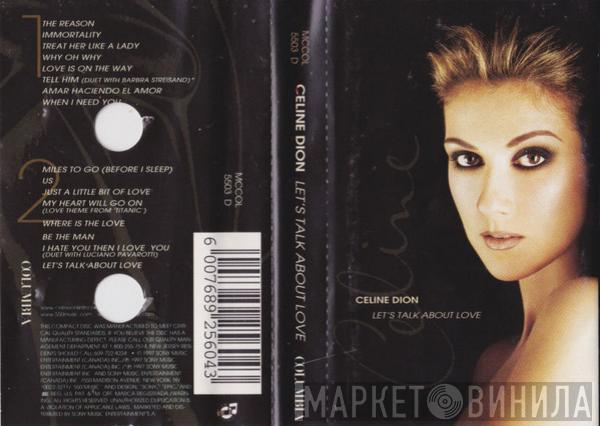  Céline Dion  - Let's Talk About Love