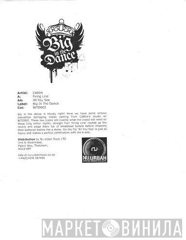 Cabbie - Firing Line / All You See