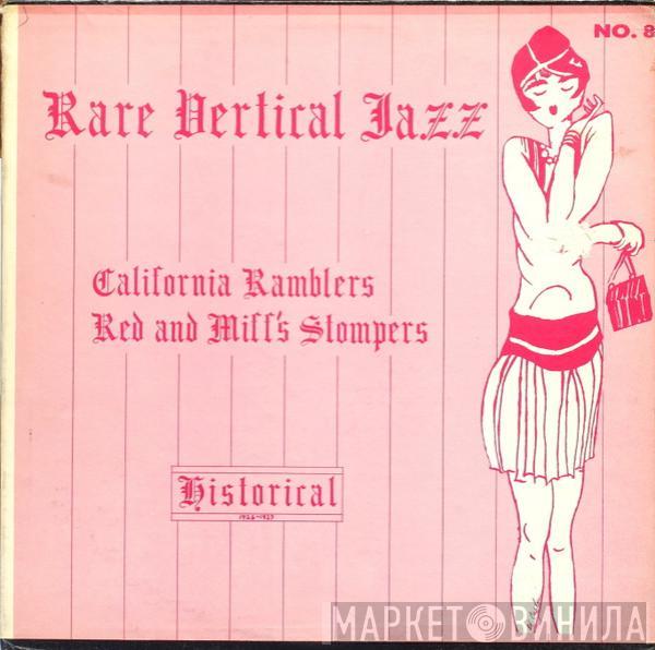 California Ramblers, Red And Miff's Stompers - Rare Vertical Jazz