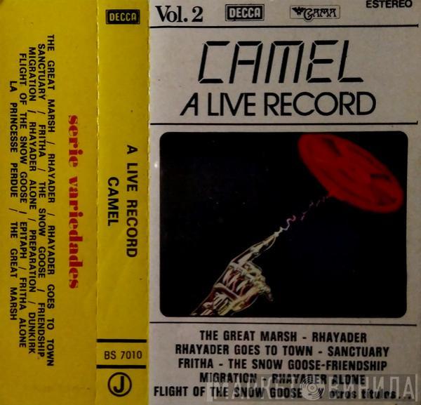  Camel  - A Live Record
