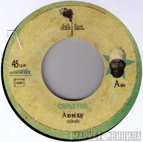 Capleton, Tony Curtis - So Wi Stay / No War