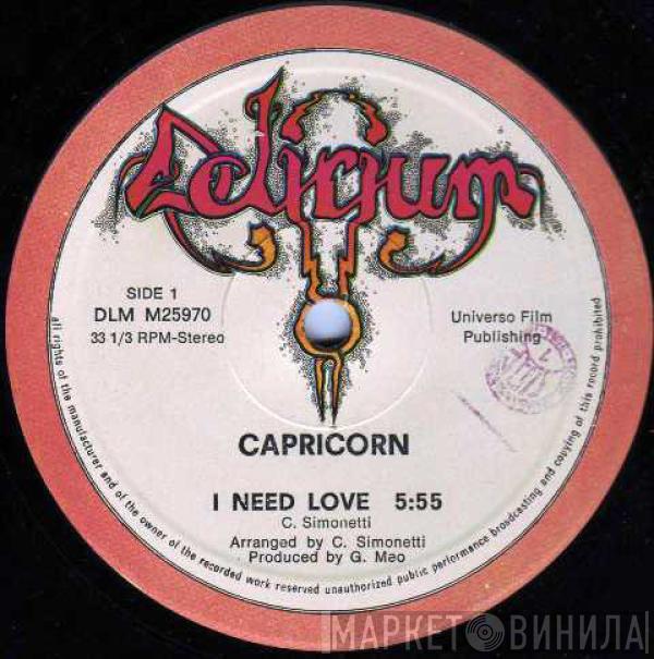 Capricorn  - I Need Love