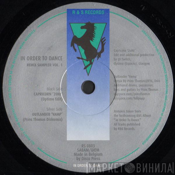 Capricorn, Outlander - In Order To Dance Remix Sampler Vol. 1