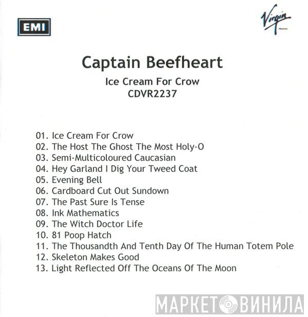  Captain Beefheart  - Ice Cream For Crow