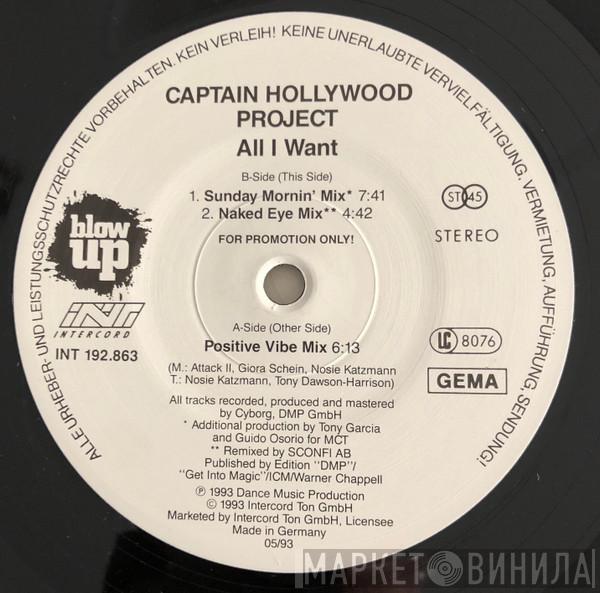  Captain Hollywood Project  - All I Want