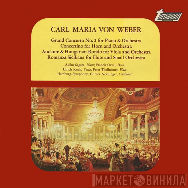  Carl Maria von Weber  - Grand Concerto No. 2 For Piano & Orchestra / Concertino For Horn And Orchestra / Anfante & Hungarian Rondo For Viola And Orchestra / Romanza Siciliana For Flute And Small Orchestra