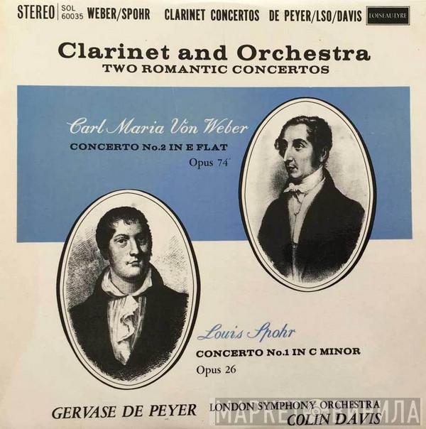 , Carl Maria von Weber  Louis Spohr  - Clarinet Concerti